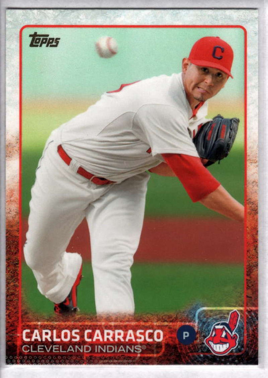 2015 Topps #630 Carlos Carrasco NM Cleveland Indians 