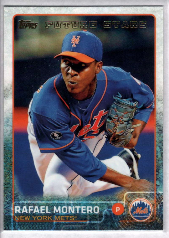 2015 Topps #653 Rafael Montero NM New York Mets 