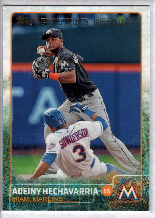 2015 Topps #656 Adeiny Hechavarria NM Miami Marlins 