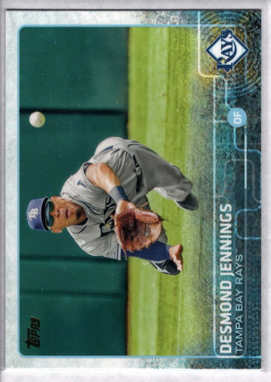 2015 Topps #674 Desmond Jennings NM Tampa Bay Rays 