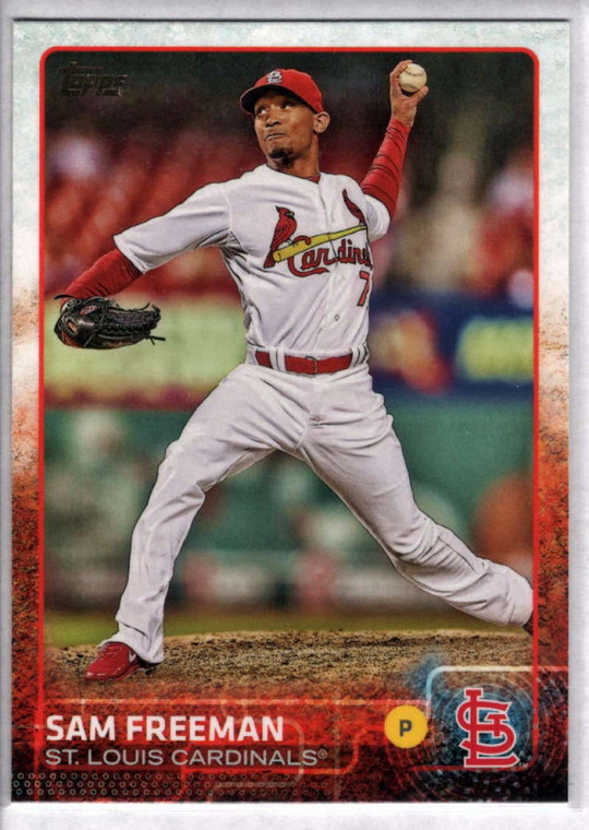 2015 Topps #678 Sam Freeman NM St. Louis Cardinals 