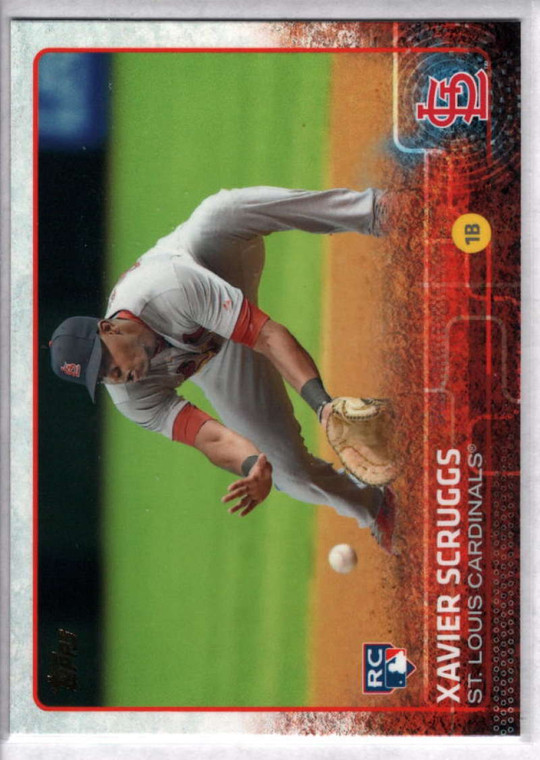 2015 Topps #694 Xavier Scruggs NM RC Rookie St. Louis Cardinals 