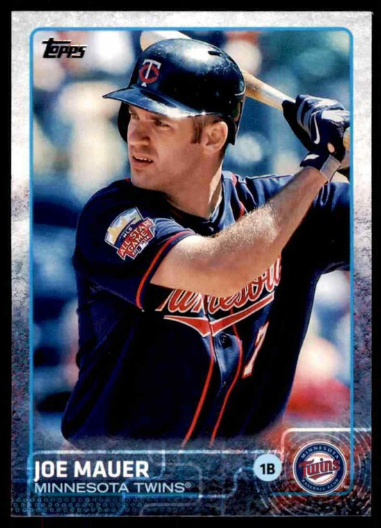 2015 Topps #700 Joe Mauer NM Minnesota Twins 