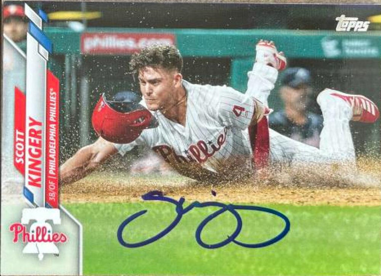 Scott Kingery Autographed 2020 Topps #216