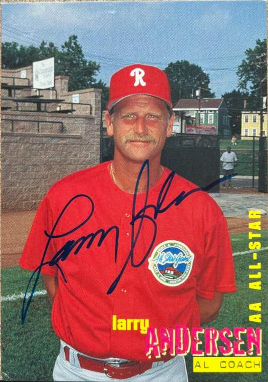 Larry Andersen Autographed 1996 Best AA All-Stars #4