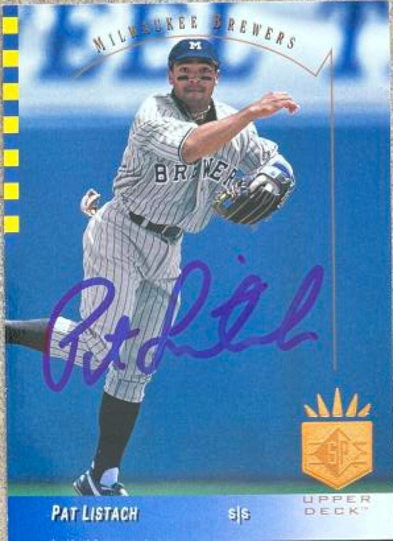 SOLD 136841 Pat Listach Autographed 1993 SP #67