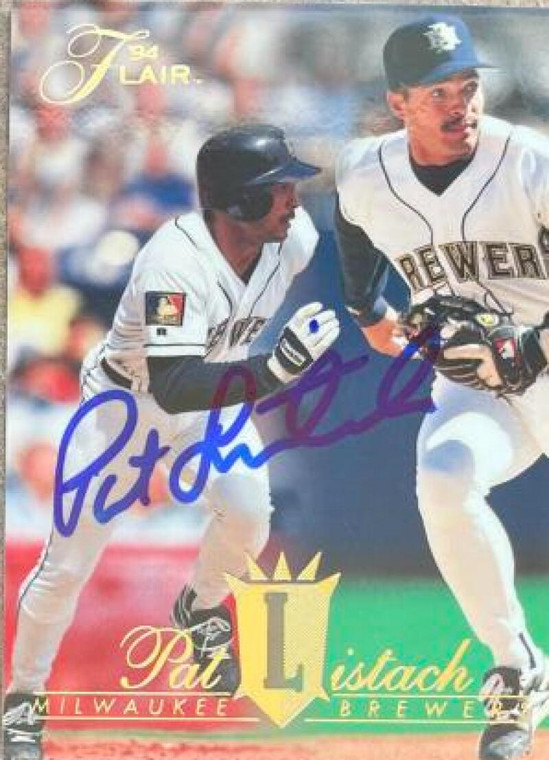 Pat Listach Autographed 1994 Flair #305
