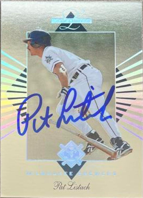 Pat Listach Autographed 1994 Leaf Limited #45