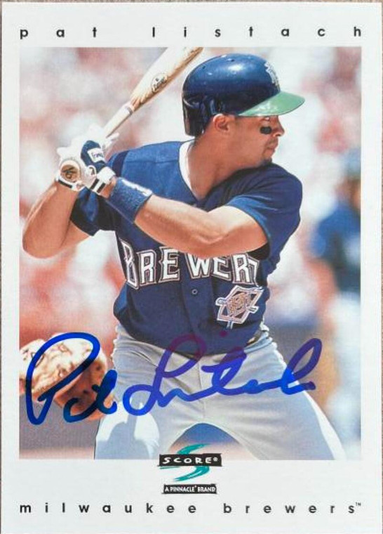 Pat Listach Autographed 1997 Score #52