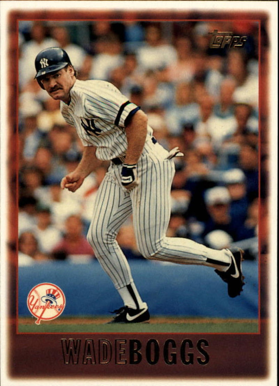 1997 Topps #8 Wade Boggs VG  New York Yankees 
