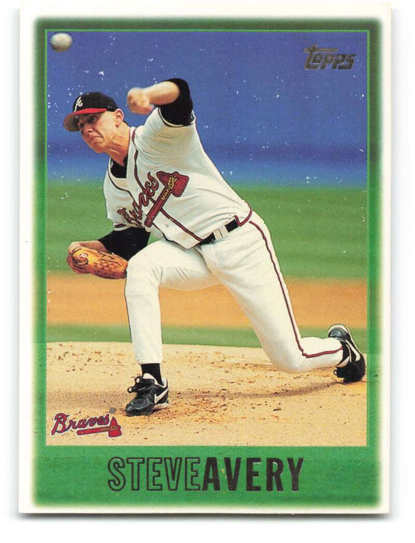 1997 Topps #11 Steve Avery VG  Atlanta Braves 