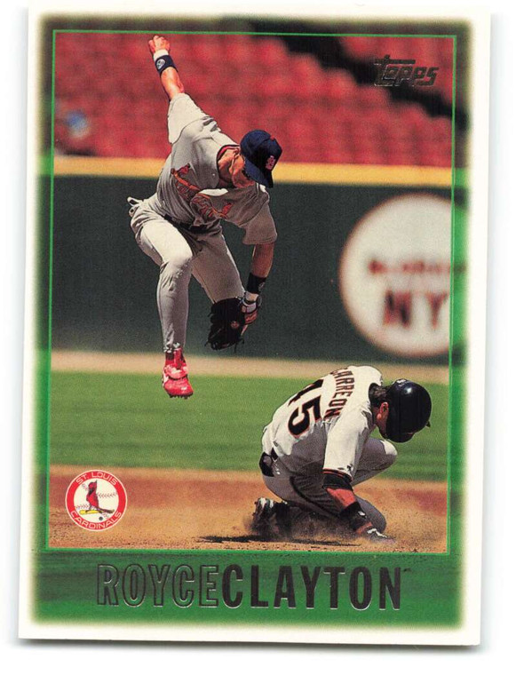 1997 Topps #18 Royce Clayton VG  St. Louis Cardinals 