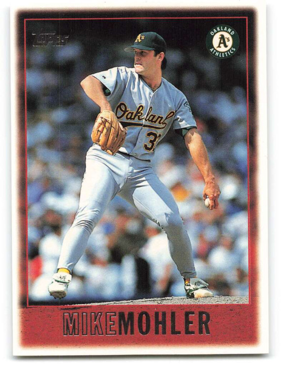 1997 Topps #19 Mike Mohler VG  Oakland Athletics 