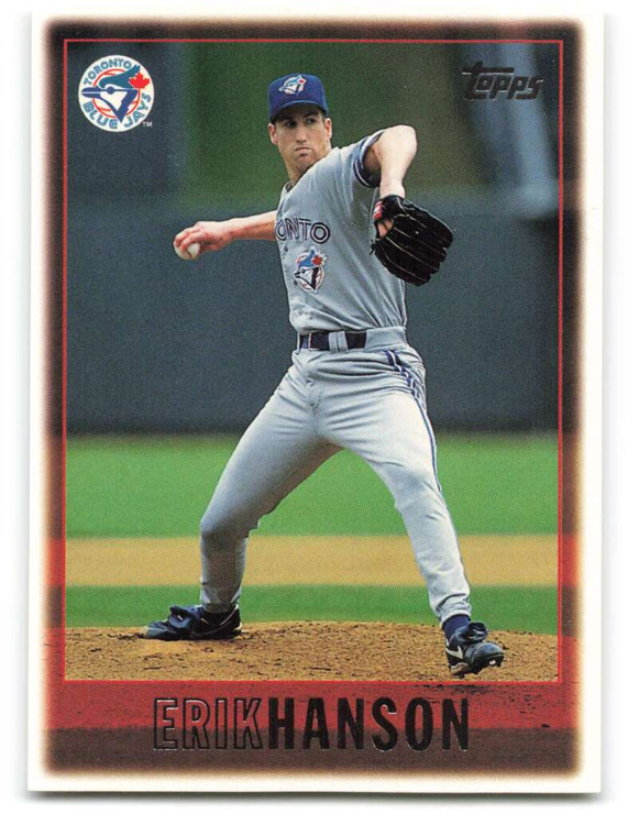 1997 Topps #38 Erik Hanson VG  Toronto Blue Jays 