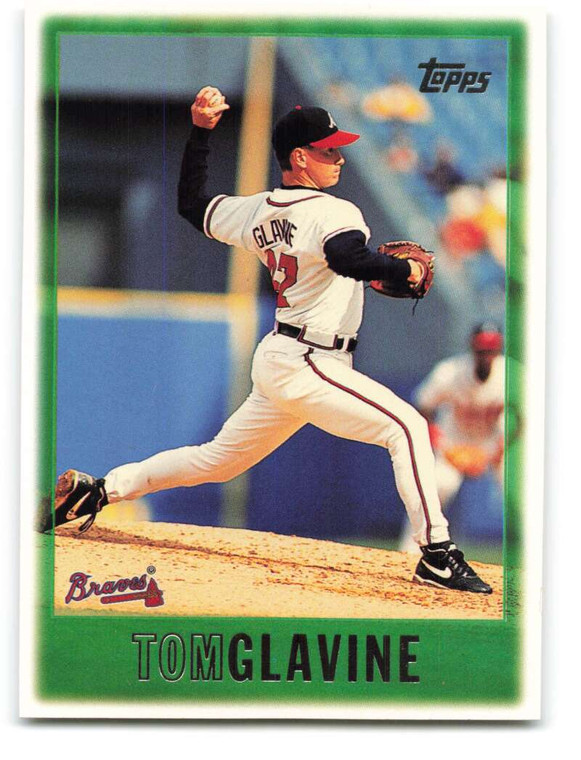 1997 Topps #50 Tom Glavine VG  Atlanta Braves 