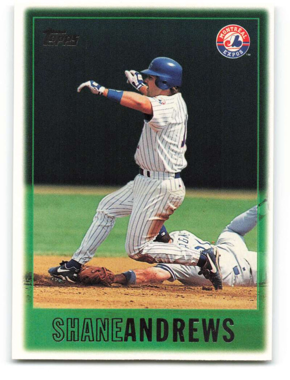 1997 Topps #57 Shane Andrews VG  Montreal Expos 