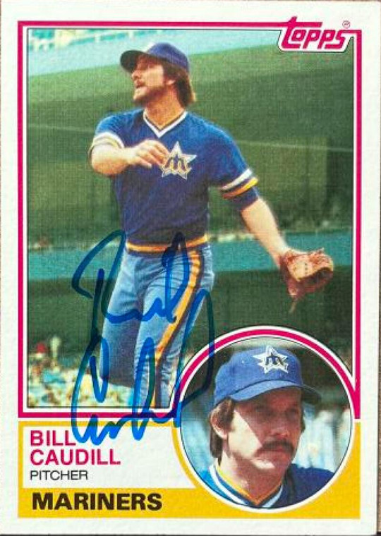 Bill Caudill Autographed 1983 Topps #78