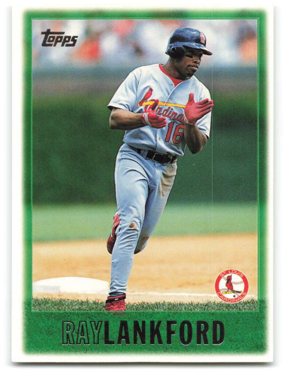 1997 Topps #87 Ray Lankford VG  St. Louis Cardinals 