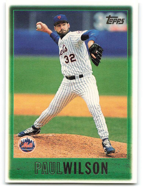 1997 Topps #89 Paul Wilson VG  New York Mets 