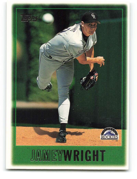 1997 Topps #107 Jamey Wright VG  Colorado Rockies 