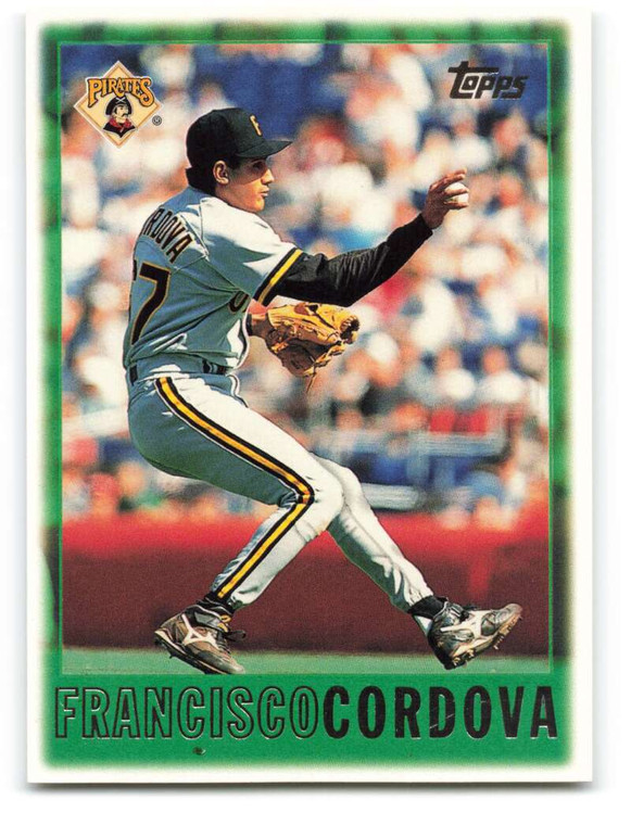 1997 Topps #118 Francisco Cordova VG  Pittsburgh Pirates 