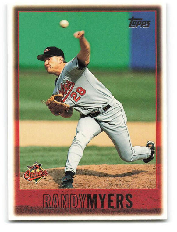 1997 Topps #133 Randy Myers VG  Baltimore Orioles 