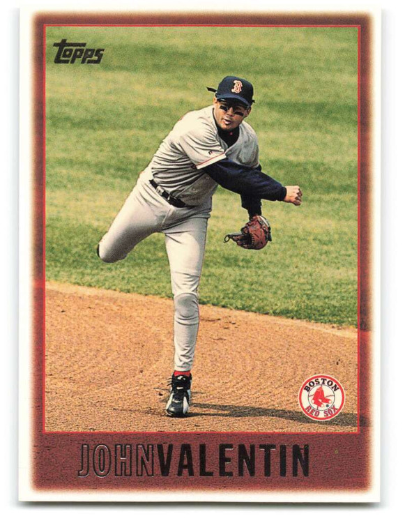 1997 Topps #134 John Valentin VG  Boston Red Sox 