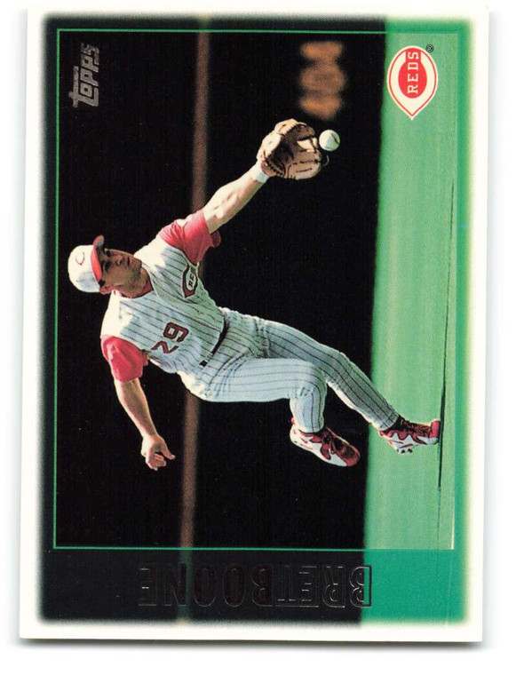 1997 Topps #135 Bret Boone VG  Cincinnati Reds 