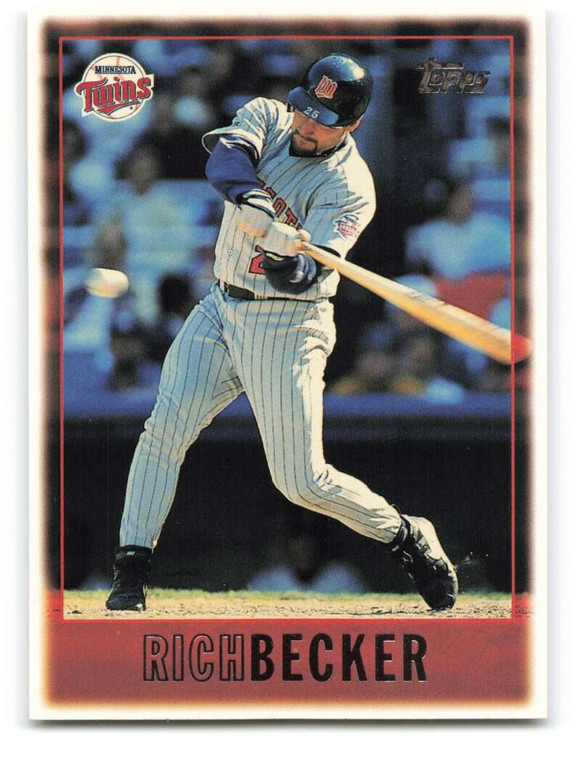 1997 Topps #148 Rich Becker VG  Minnesota Twins 