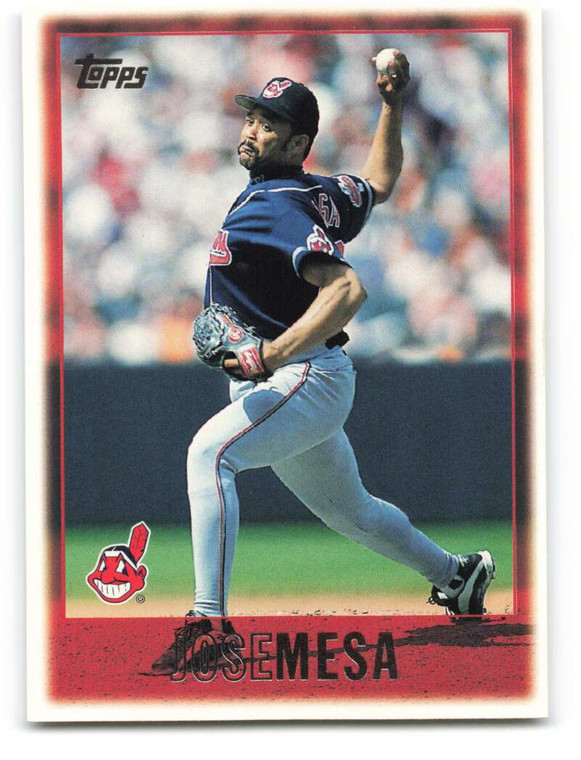 1997 Topps #153 Jose Mesa VG  Cleveland Indians 