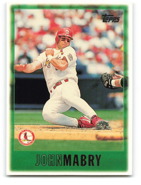 1997 Topps #171 John Mabry VG  St. Louis Cardinals 