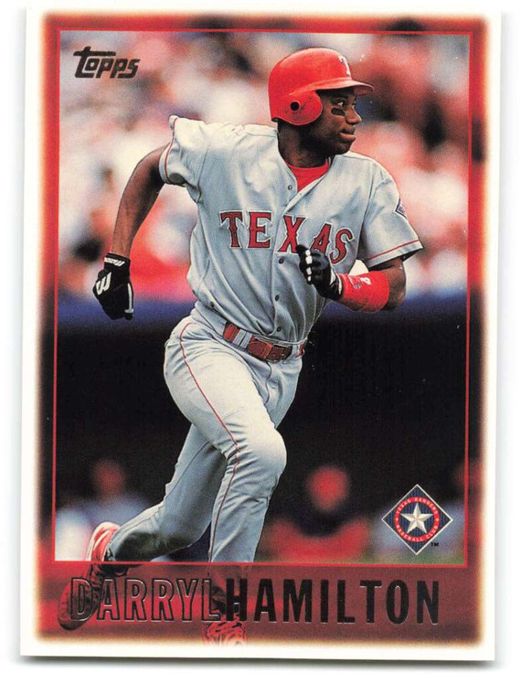 1997 Topps #194 Darryl Hamilton VG  Texas Rangers 