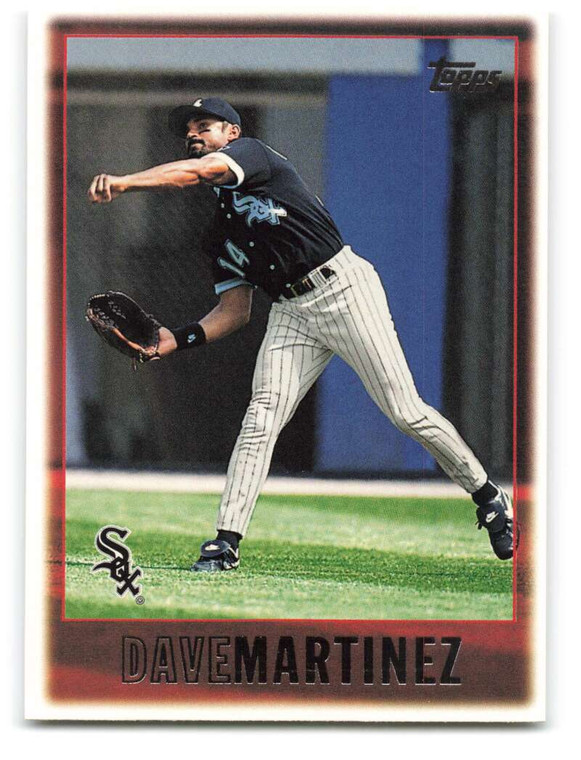 1997 Topps #197 Dave Martinez VG  Chicago White Sox 