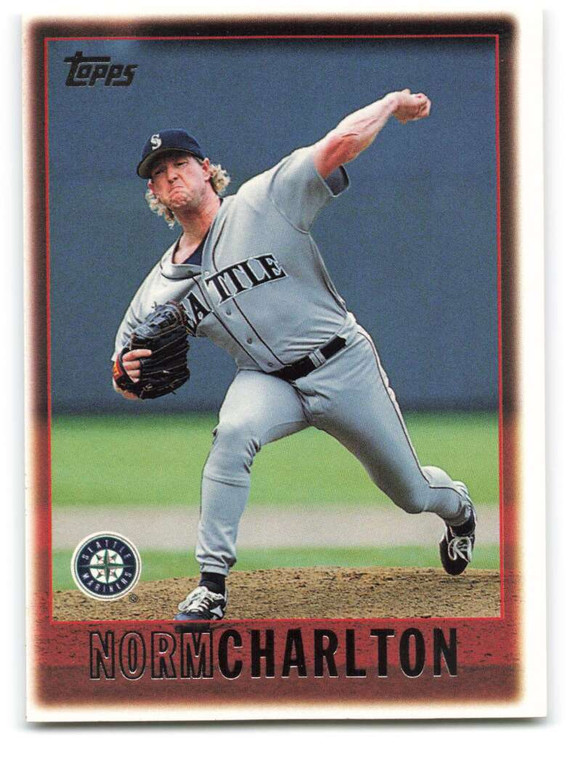 1997 Topps #199 Norm Charlton VG  Seattle Mariners 