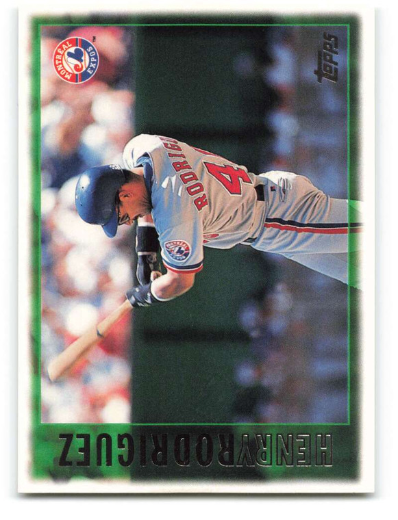 1997 Topps #210 Henry Rodriguez VG  Montreal Expos 