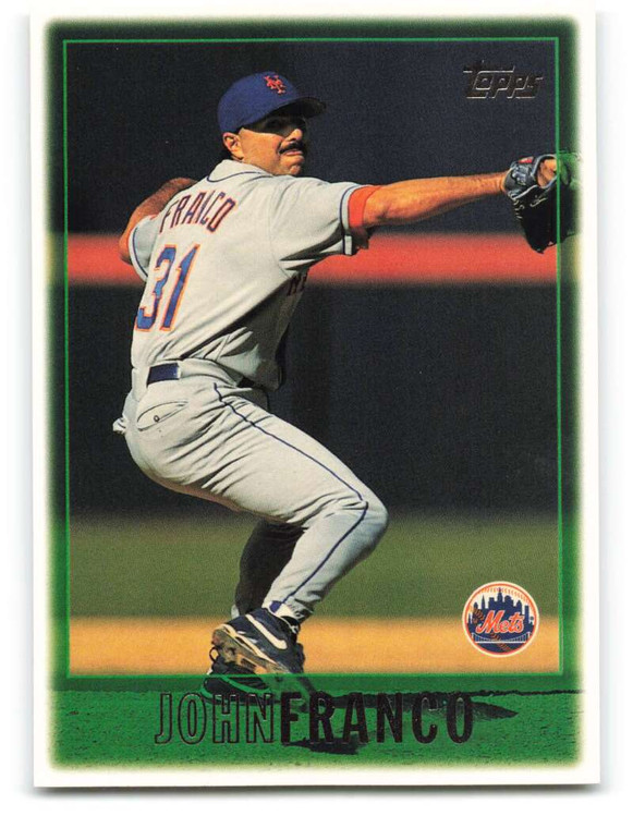 1997 Topps #227 John Franco VG  New York Mets 