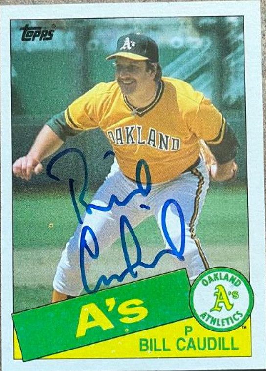 Bill Caudill Autographed 1985 Topps #685