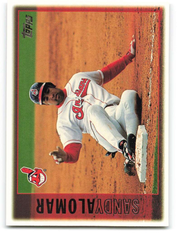 1997 Topps #245 Sandy Alomar Jr. VG  Cleveland Indians 