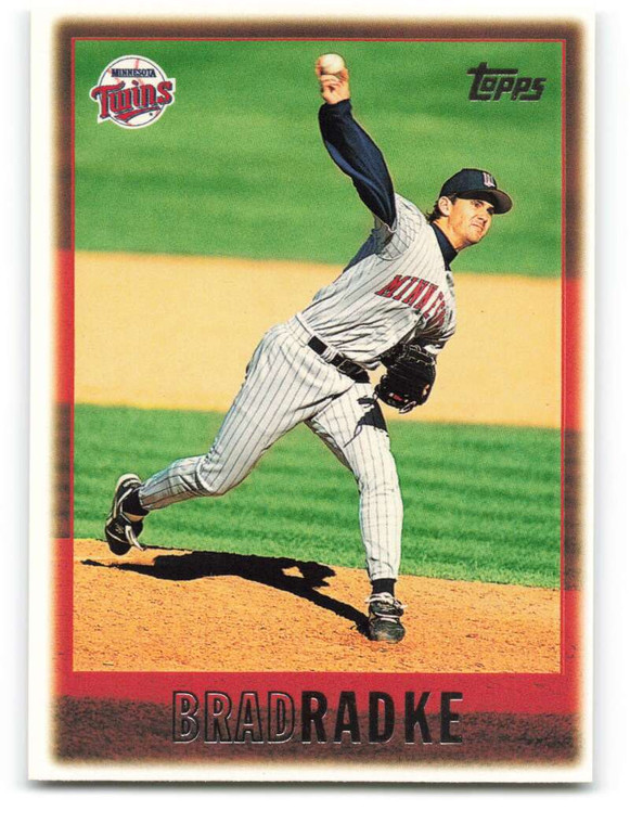 1997 Topps #257 Brad Radke VG  Minnesota Twins 