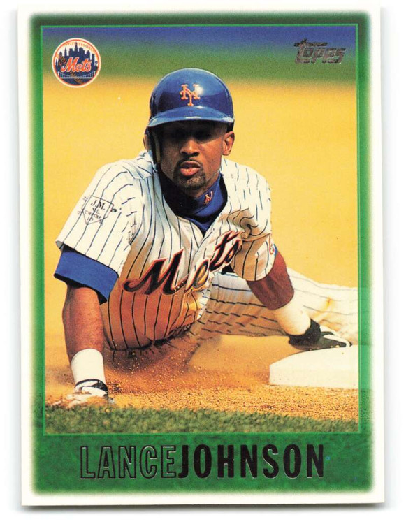1997 Topps #261 Lance Johnson VG  New York Mets 
