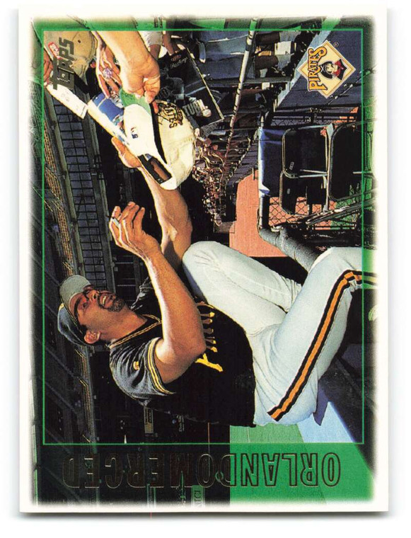 1997 Topps #278 Orlando Merced VG  Pittsburgh Pirates 