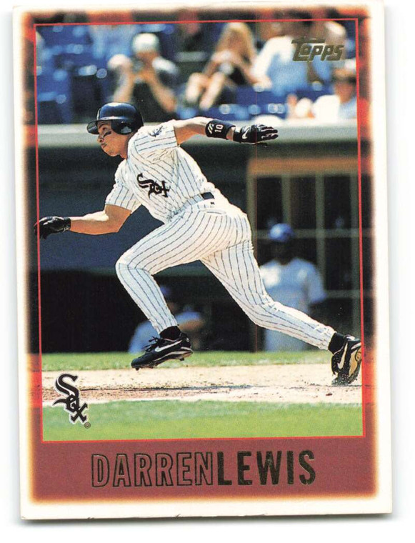 1997 Topps #292 Darren Lewis VG  Chicago White Sox 