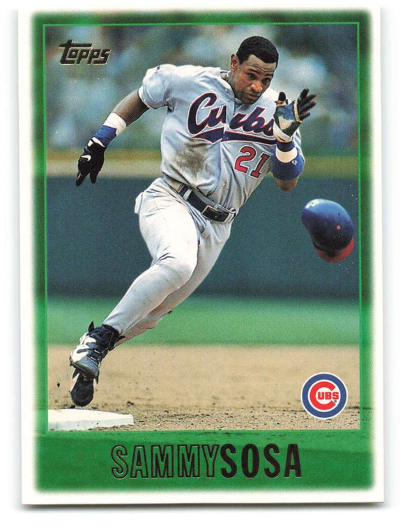 1997 Topps #305 Sammy Sosa VG  Chicago Cubs 