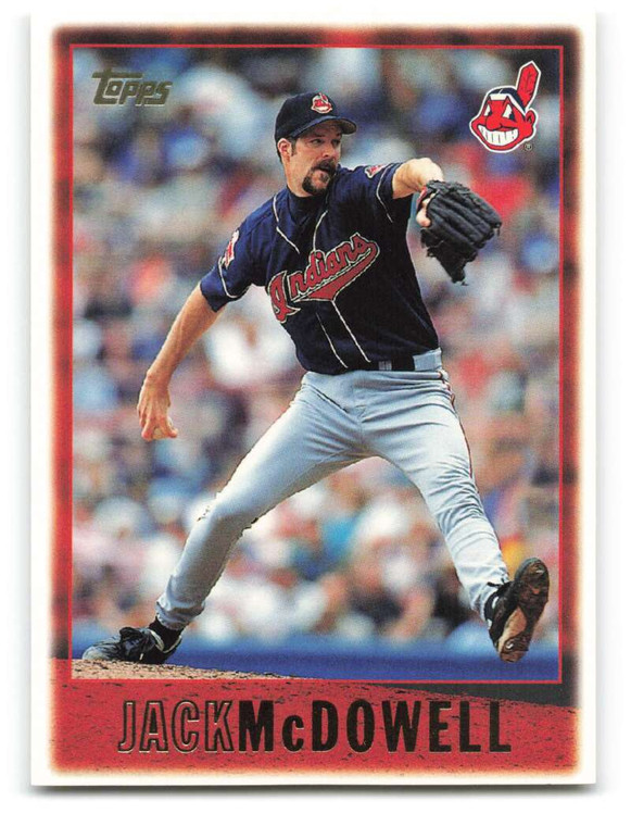 1997 Topps #307 Jack McDowell VG  Cleveland Indians 