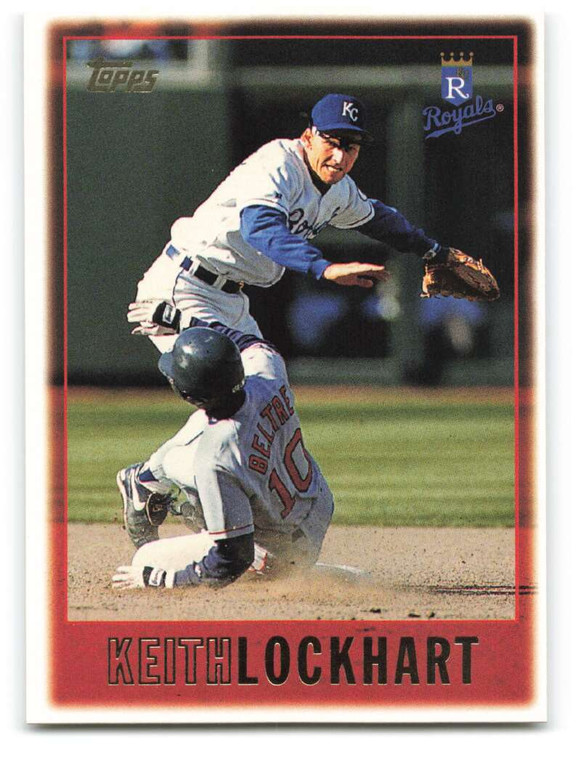 1997 Topps #312 Keith Lockhart VG  Kansas City Royals 