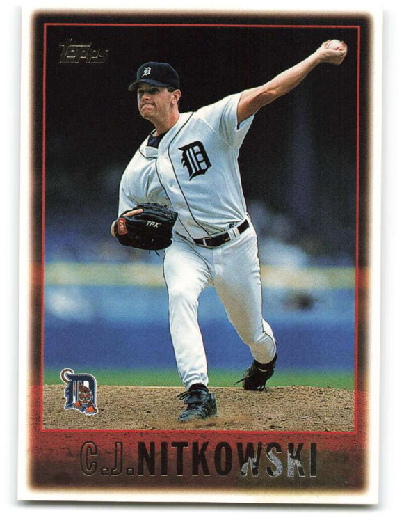 1997 Topps #313 C.J. Nitkowski VG  Detroit Tigers 