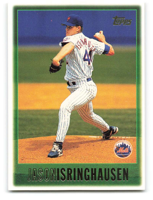 1997 Topps #317 Jason Isringhausen VG  New York Mets 
