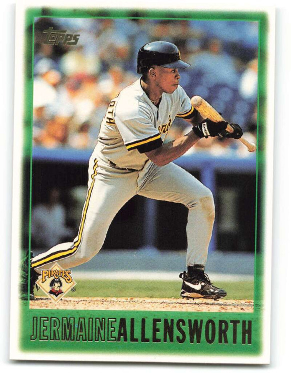 1997 Topps #341 Jermaine Allensworth VG  Pittsburgh Pirates 