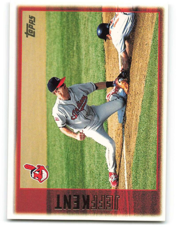 1997 Topps #346 Jeff Kent VG  Cleveland Indians 