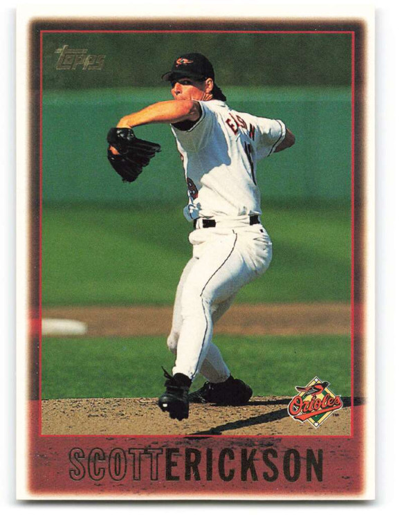 1997 Topps #347 Scott Erickson VG  Baltimore Orioles 